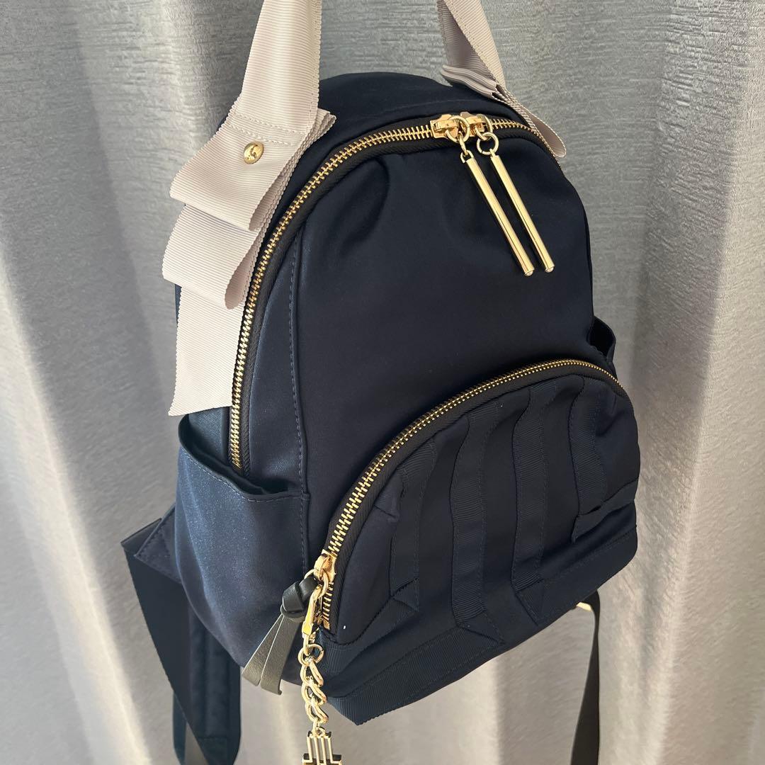 ✨極美品✨ ランバンオンブルー エコール リュックサック ネイビー