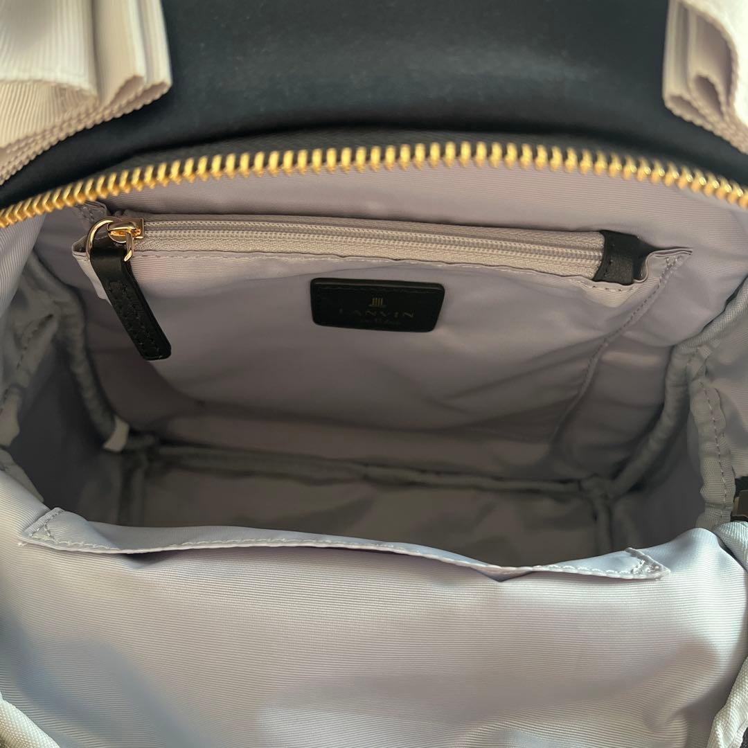 ✨極美品✨ ランバンオンブルー エコール リュックサック ネイビー