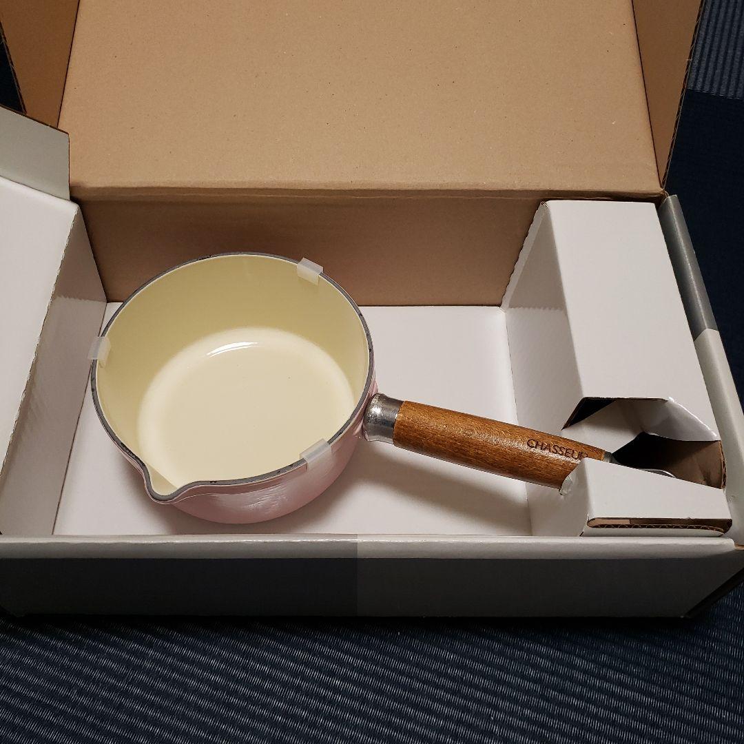 CHASSEUR ホーロー鍋 16cm ソースパン