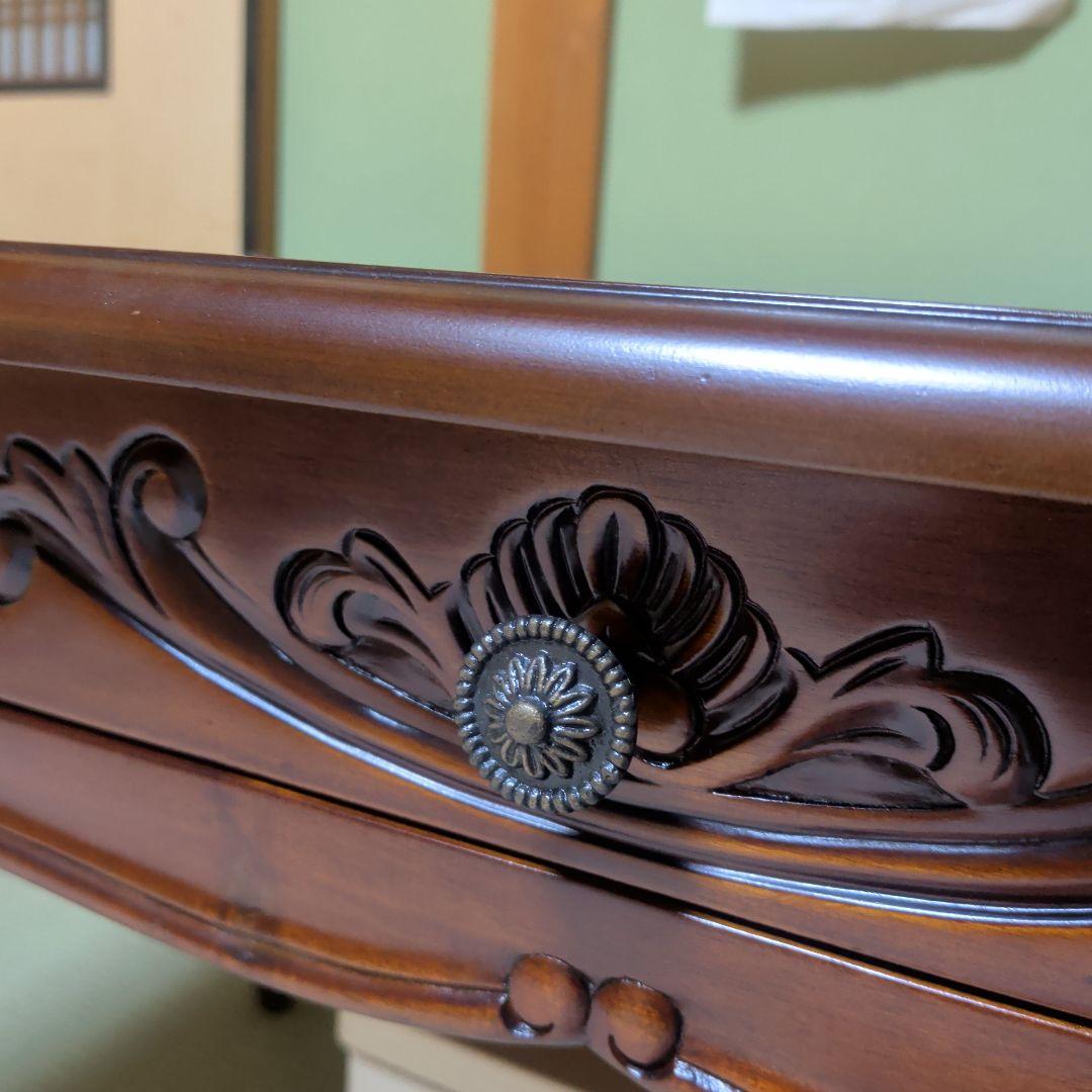 ＊サロモーネ　アンティーク風　猫脚ダイニングテーブル