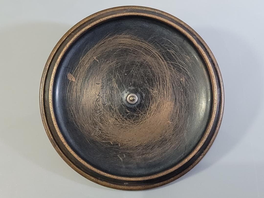 金龍堂 銀摘み 松葉紋 鉄瓶