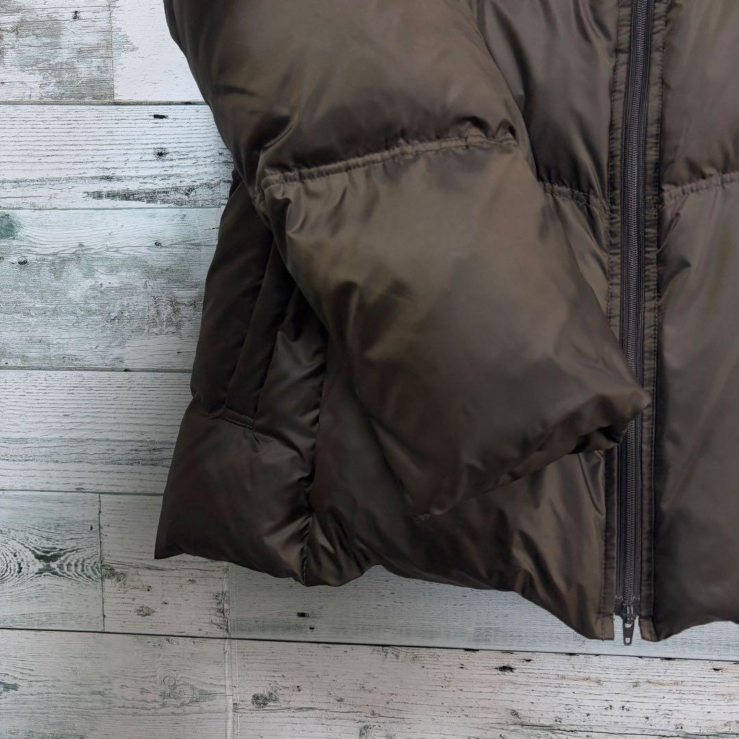 ☆大きいサイズ・3L☆組曲　ダウンジャケット　ラクーンファー　2way ブラウン