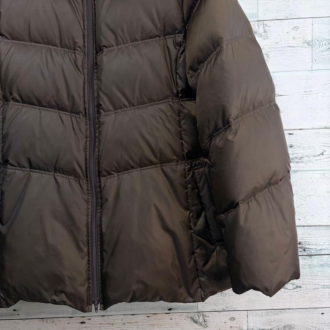 ☆大きいサイズ・3L☆組曲　ダウンジャケット　ラクーンファー　2way ブラウン