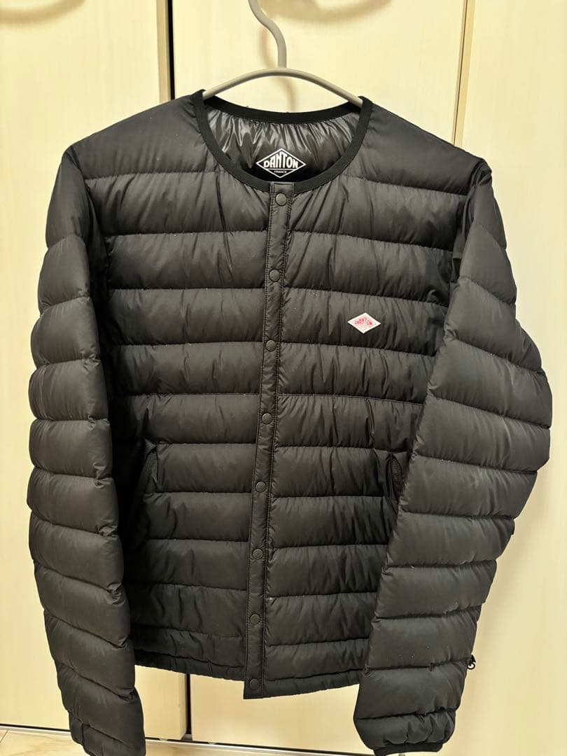 DANTON ブラック インナーダウン M