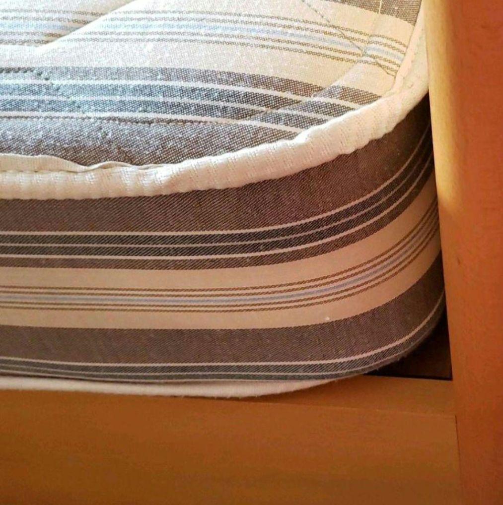 フランスベッド　セミダブル　マットレス付　木製　梱包発送たのメル便で配送