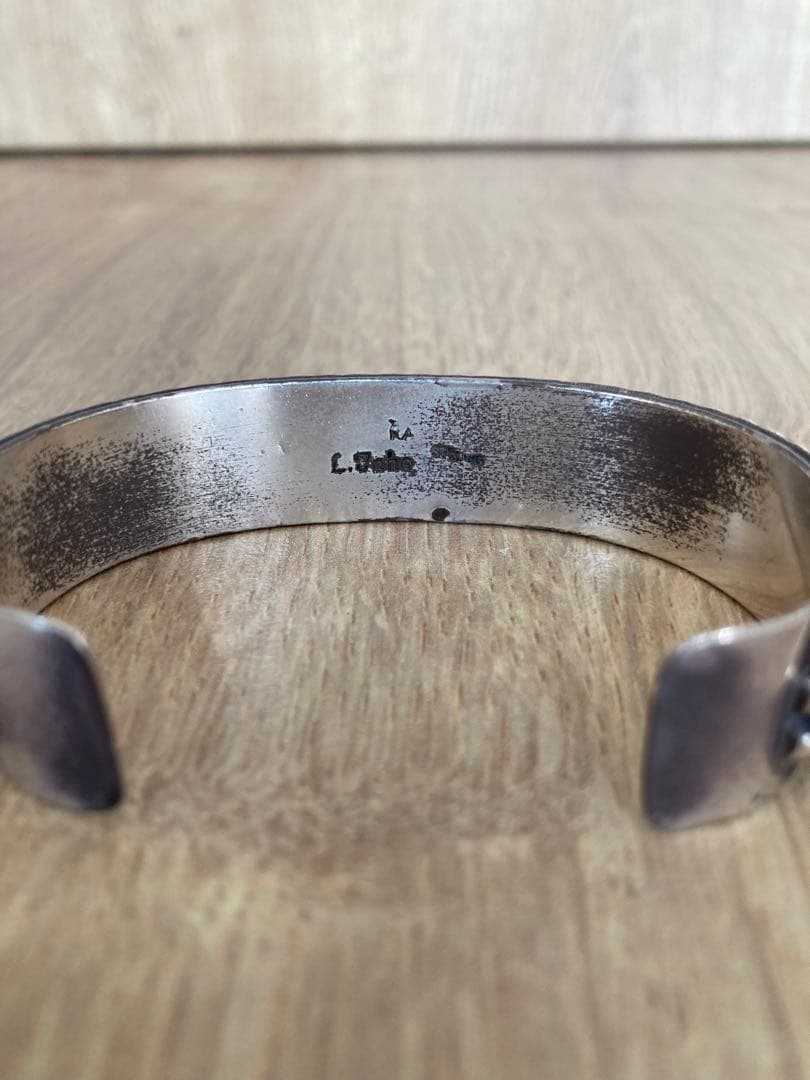 Leander Tahe ナバホ族 インディアンジュエリー バングル