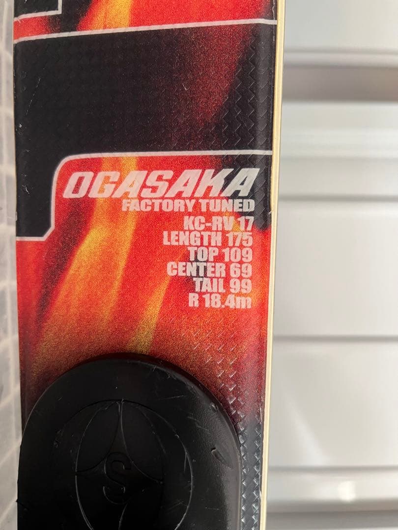 オガサカ　スキー板　170センチ