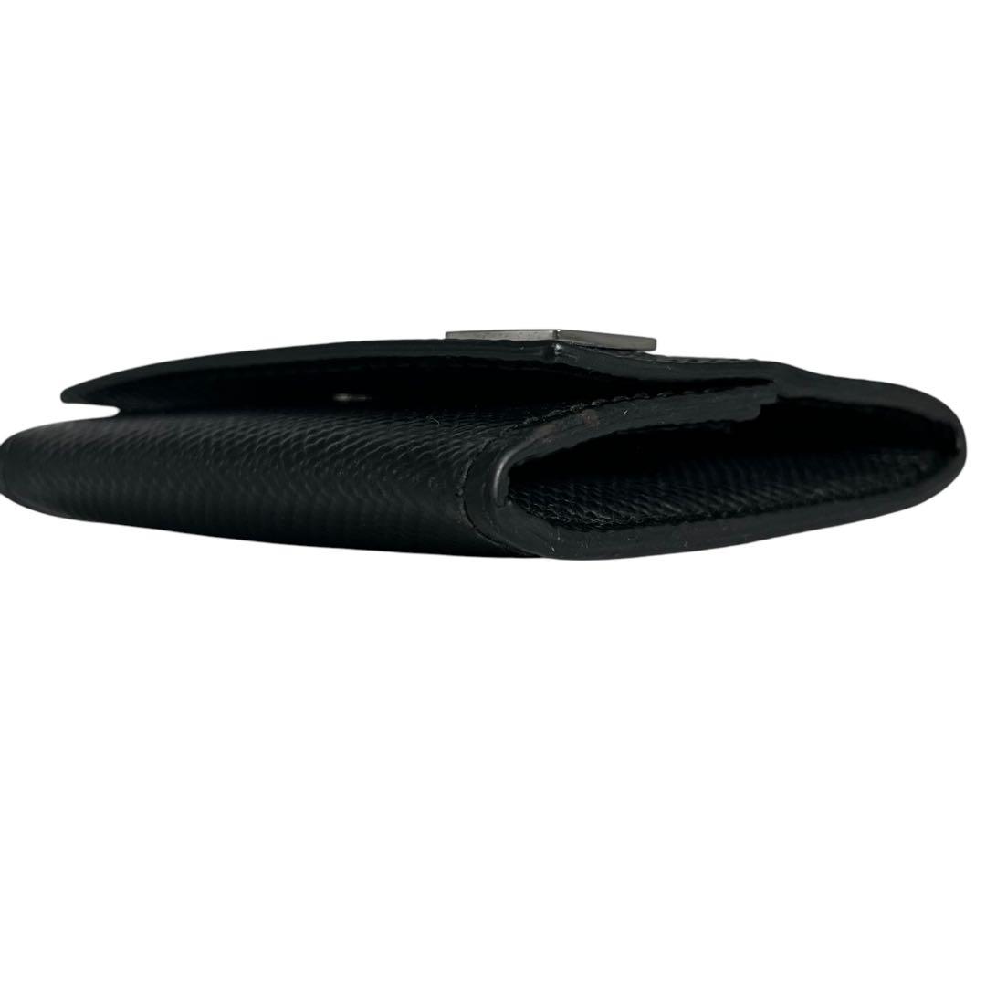 未使用級✨プラダ ケース 三角ロゴ サフィアーノレザー キュイール 黒