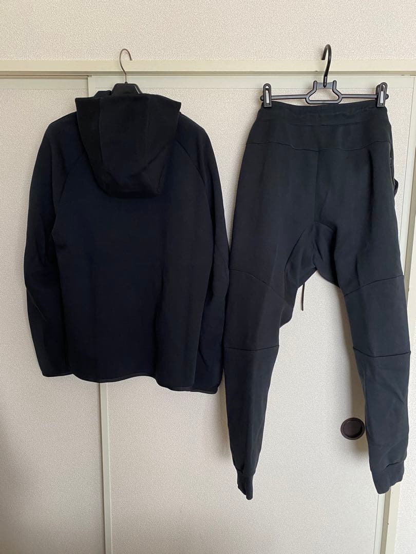 NIKE テックフリース 黒 L 上下セットアップ