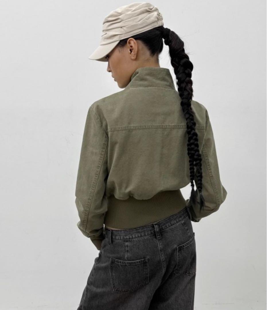 BLACKUP ブラックアップ ミリタリージャンパー