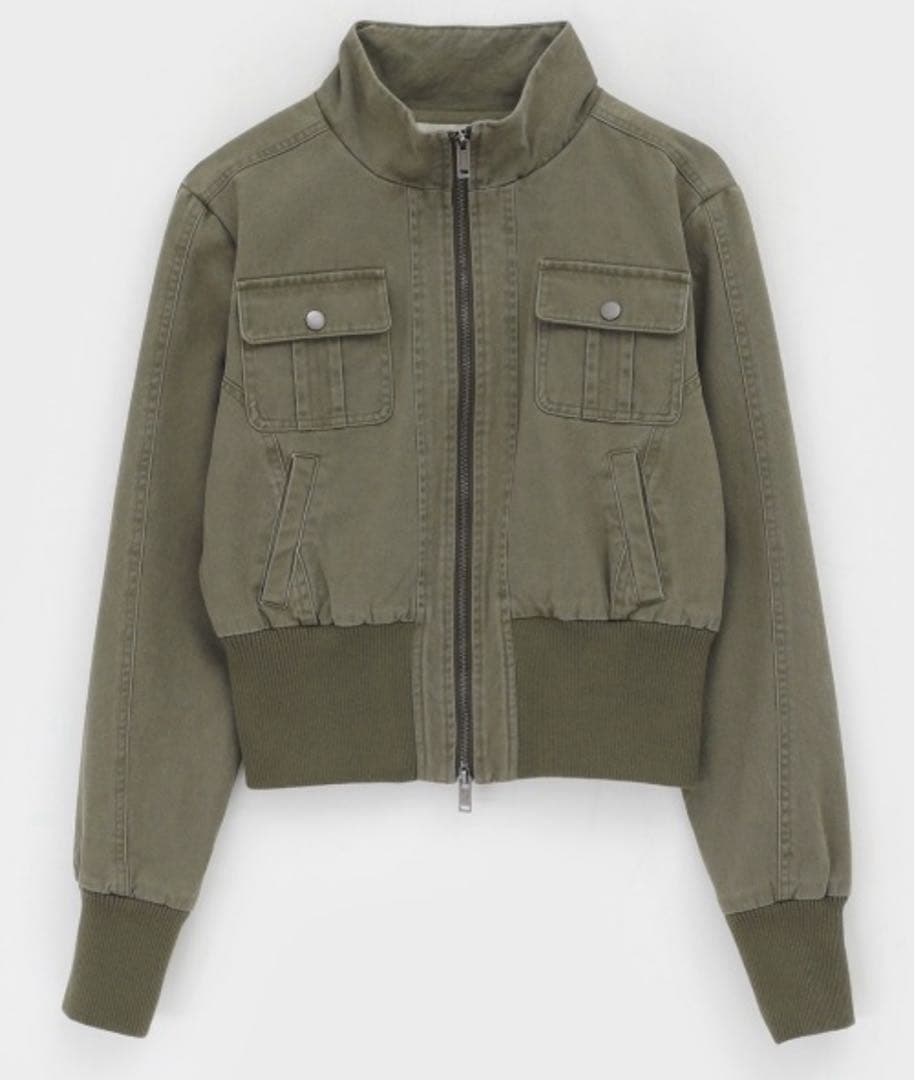 BLACKUP ブラックアップ ミリタリージャンパー