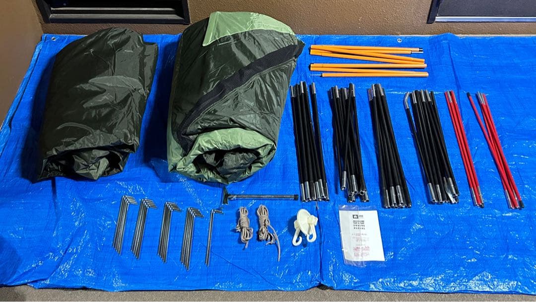 LOGOS neos PANELスクリーンドゥーブル XL-BJ 2ルームテント