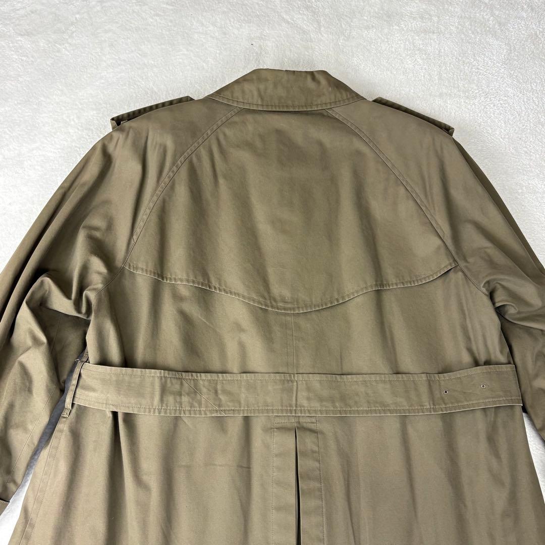 着丈117 バーバリー ダブル トレンチコート ライナー ノバチェック ベルト