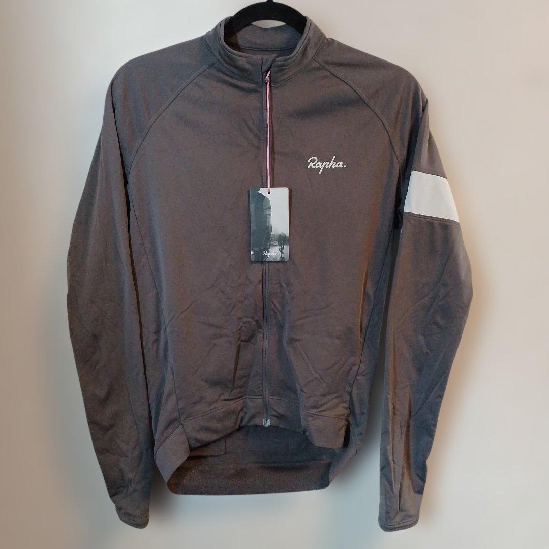 Rapha メンズ ロングスリーブコアジャージ Sサイズ グレー