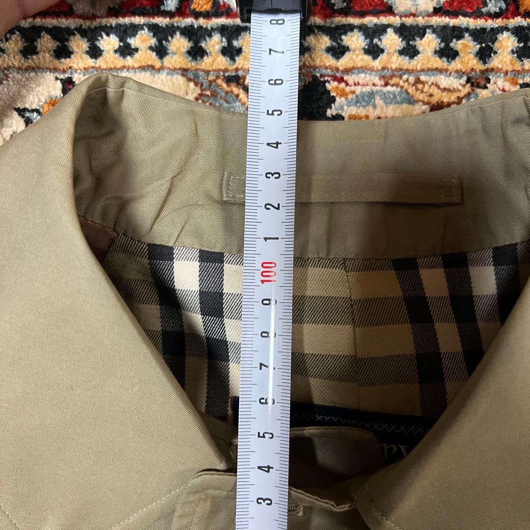 Burberry カーキ系 ステンカラーコート