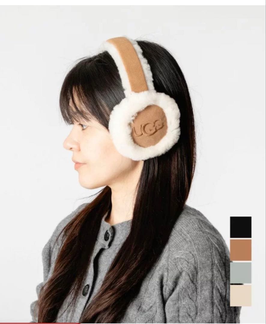 UGG イヤーマフ WOMEN'S SHEEPSKIN EMBROIDERY