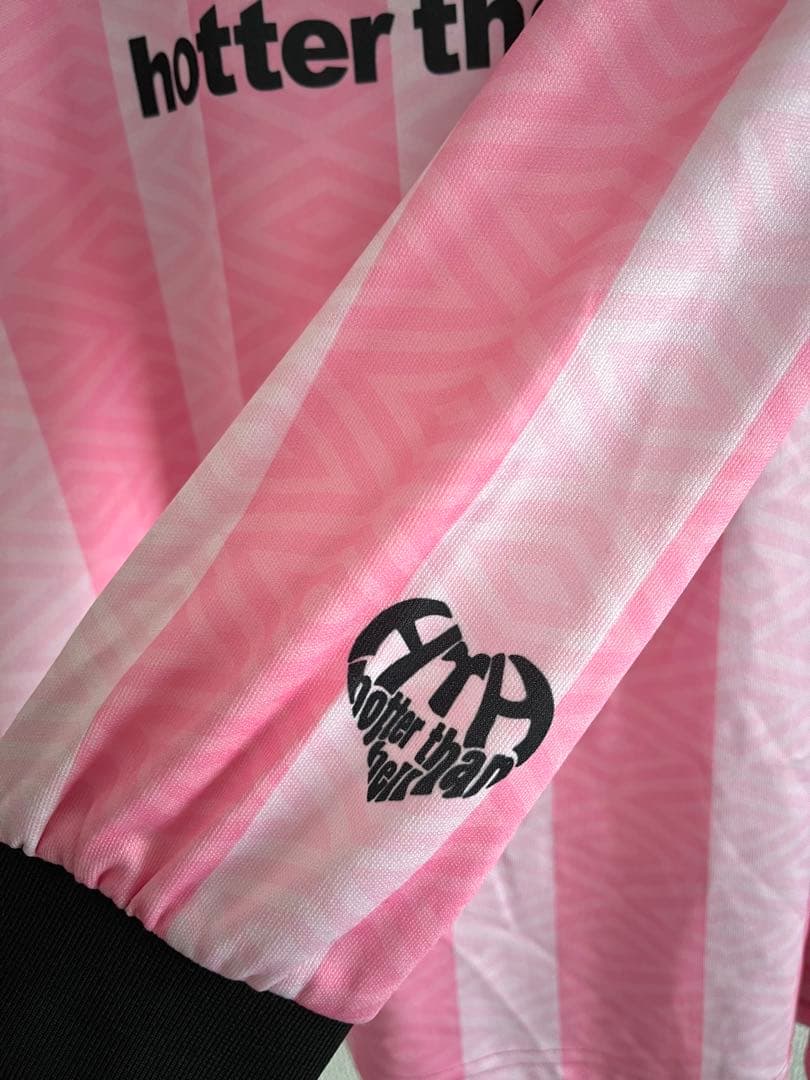 美品 HTH × umbro コラボ game shirt ゲームシャツ ピンク