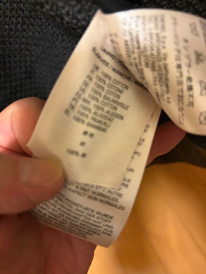 モカ ディーゼルラムレザーパーカー　サイズS ディンプル柄