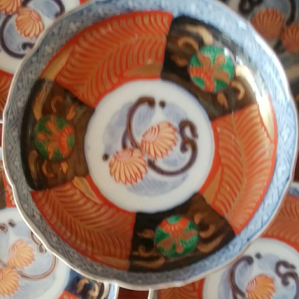 122 伊万里焼　皿　3寸皿　5客