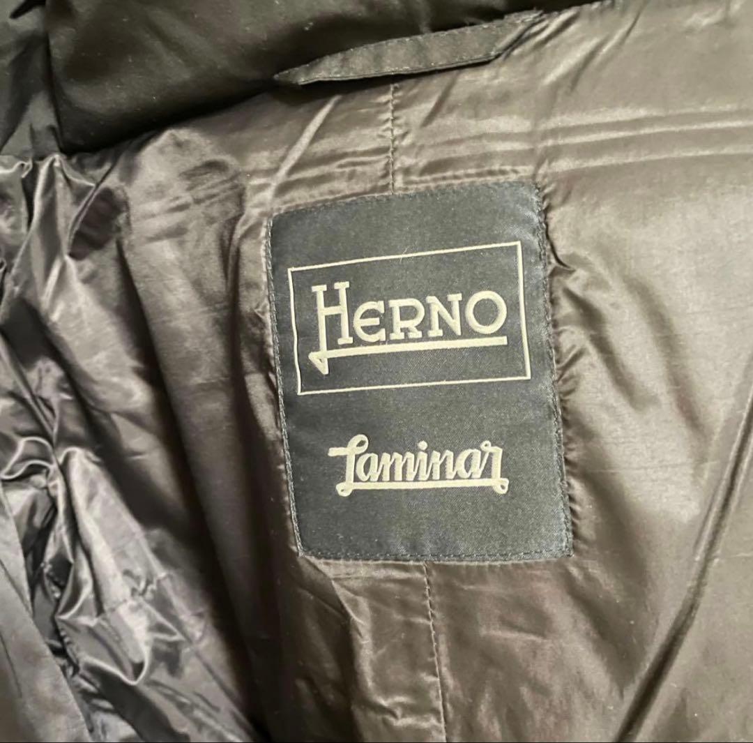 HERNO ラミナーダウンコート 42ゴアウィンドストッパー