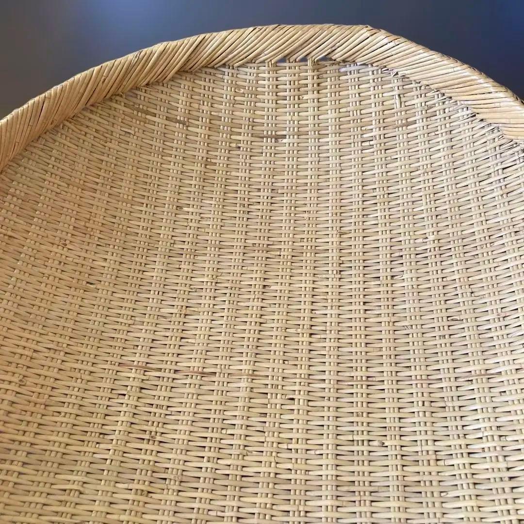 鳥越竹細工　丸ざる(50cm)　すず竹　 竹細工　大判ざる