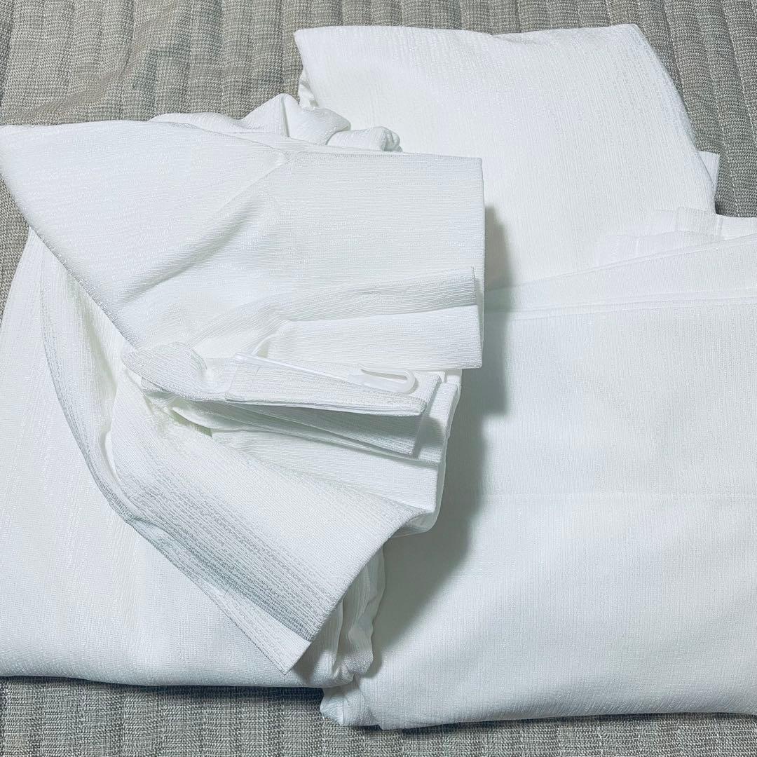 ニトリECCO OASIS バルトレースカーテン ホワイト