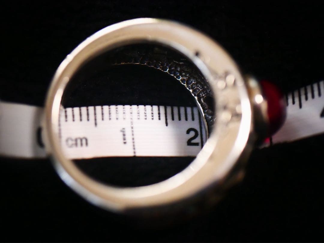 （赤）✨極美品✨archive シルバー925 リング 24~25号？