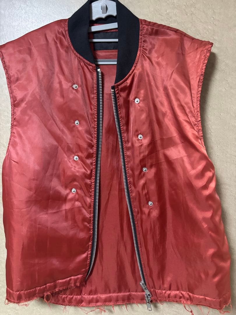 grancy Volume Layered Design MA-1 ブラックL