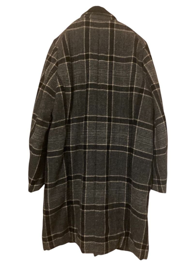 d*m様 SUNSEA Check Coat チェスター コート プリマロフト