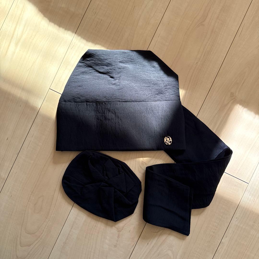 BAREN バレン スカーフブラック医療スカーフ