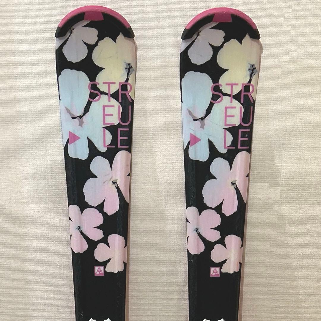 【お値下げ中！！】スキー板　ストックセット　120㎝