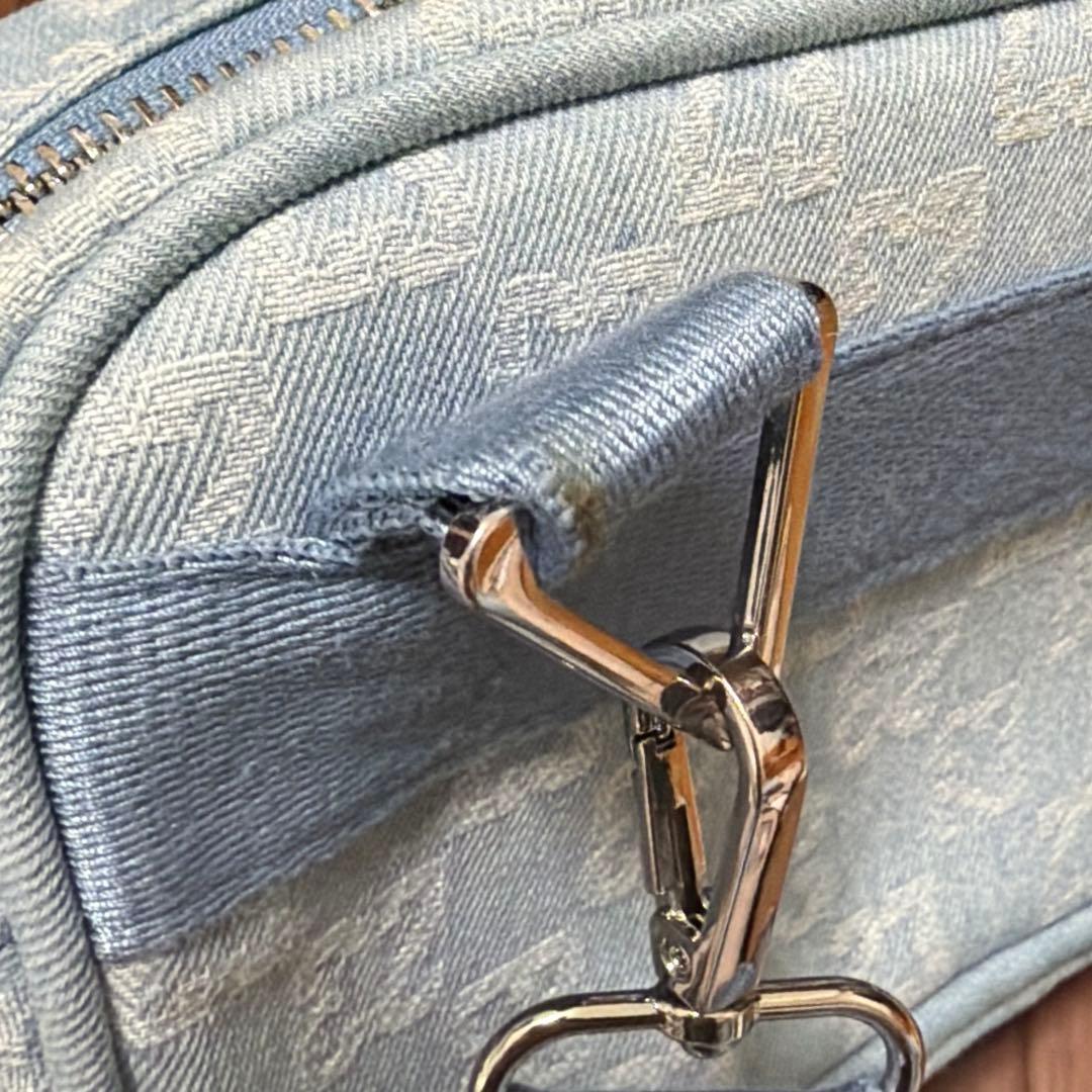 JORDAN ジョーダン モノグラム カメラ バッグ デニム