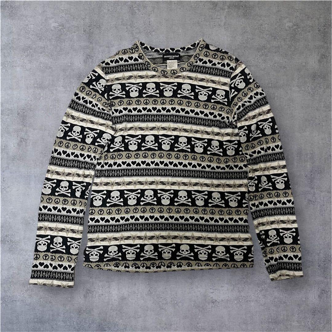 トップス mastermind JAPAN skull long t-shirts y2k