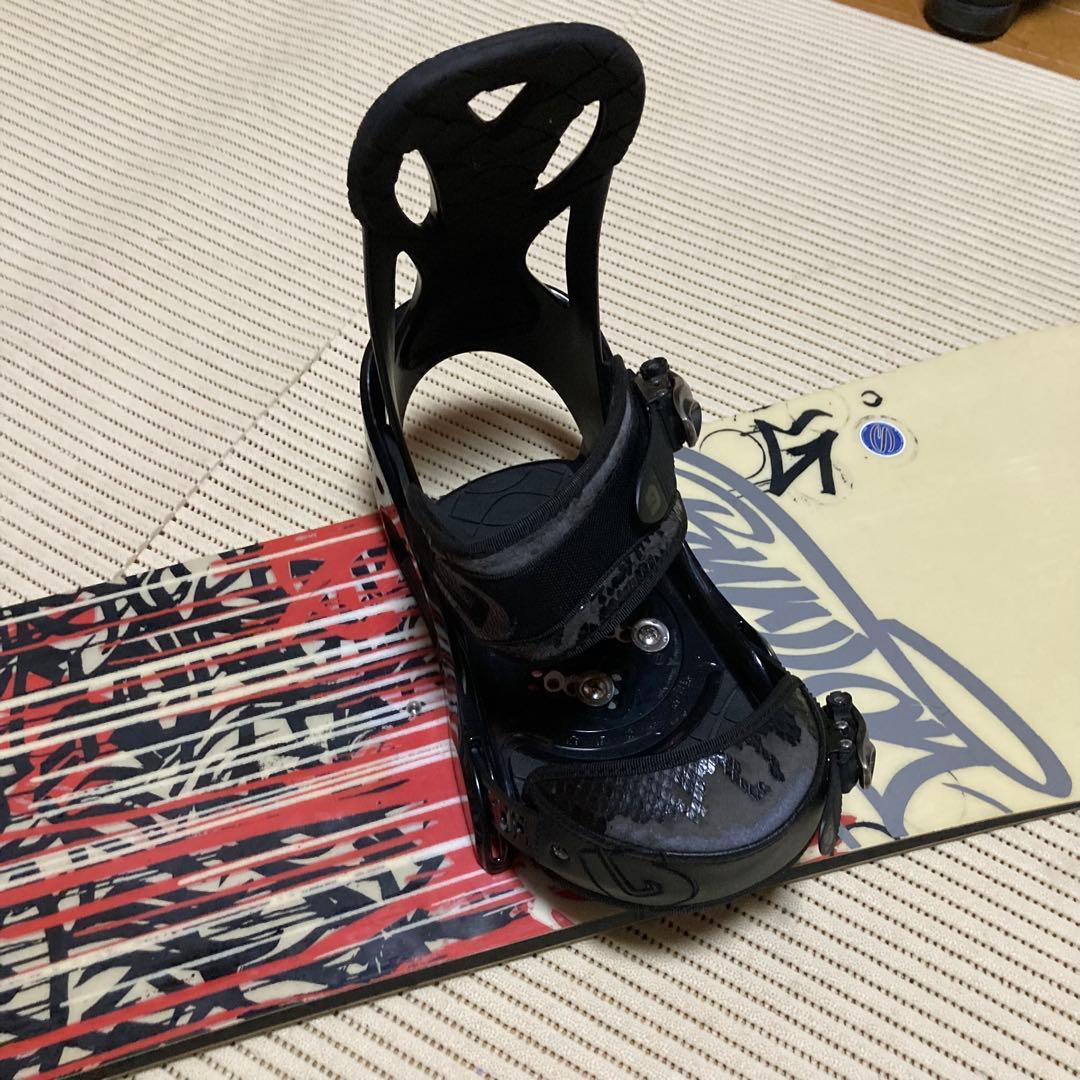 Burton　BLUNT 155cm　キャンバー　＆　custom　MLサイズ
