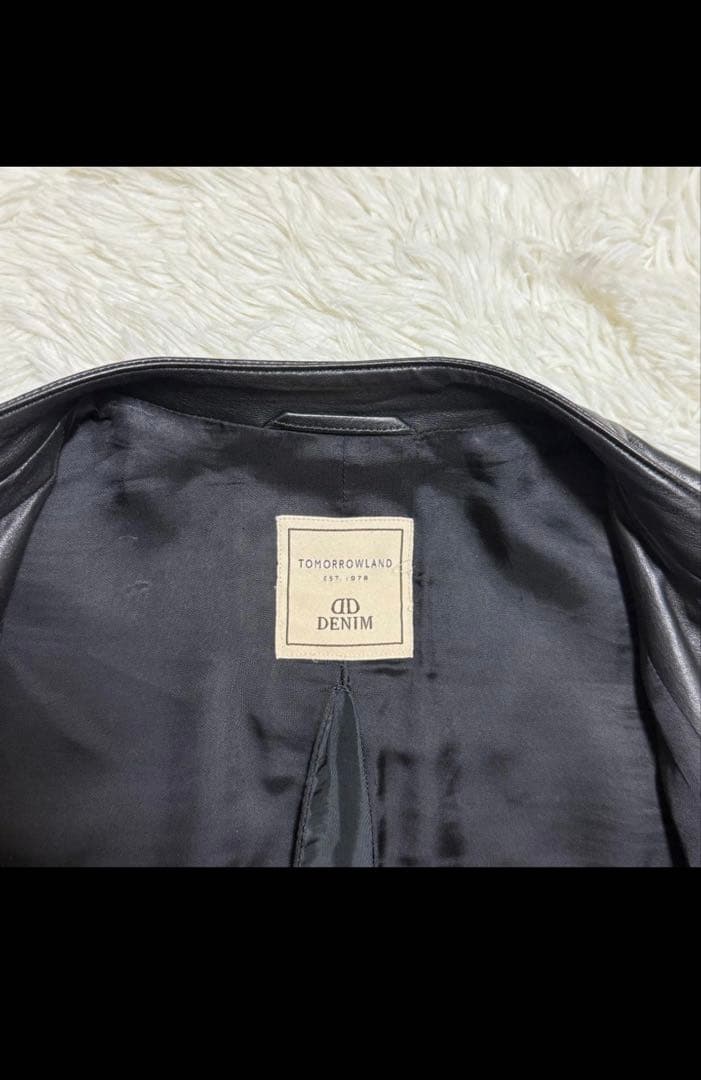 TOMORROWLAND DENIM 別注 シングルライダース