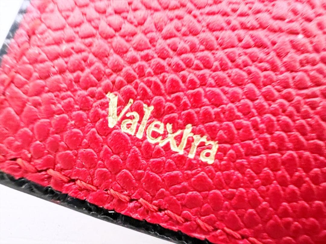 美品　VALEXTRA　ヴァレクストラ　グレインカーフスキン　マネークリップ