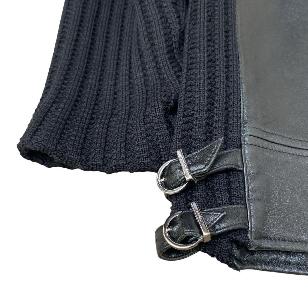 ジャケット・アウター Salvatore Ferragamo leather jacket 42