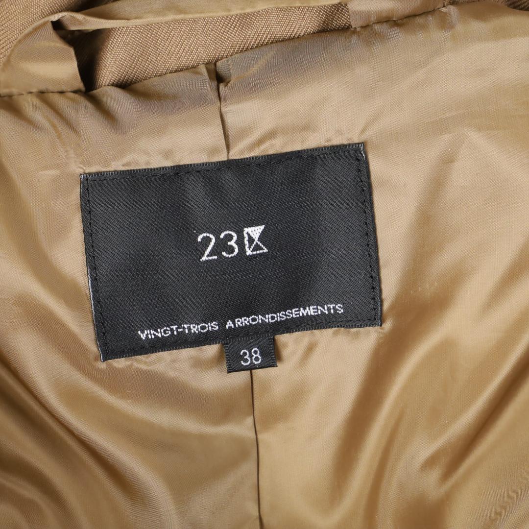 【ナナ1008】692 新品 23区 ショートダウコート ジャケット 38