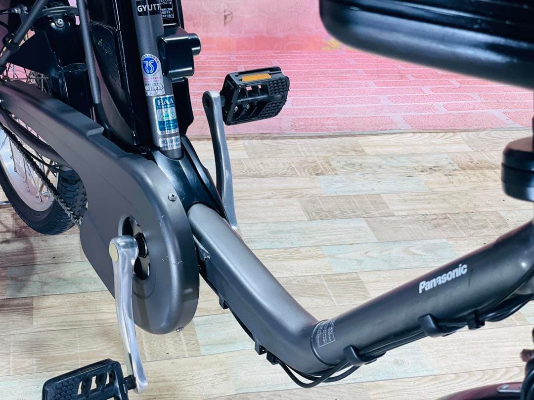K2627 電動自転車パナソニック ギュット 子供乗せ 20インチ 送料無料
