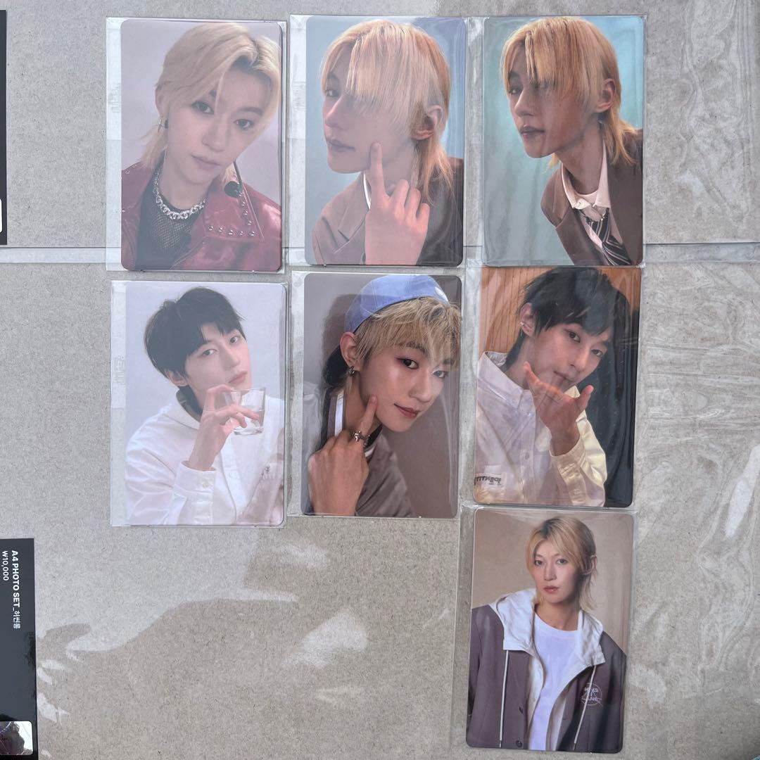 ボイプラ アーカイブ展 韓国 ジョンシン トレカ 7枚セット コンプ