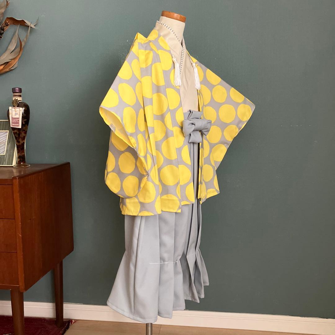 【再販 各サイズ1着】着物と袴　男の子　100-110㎝