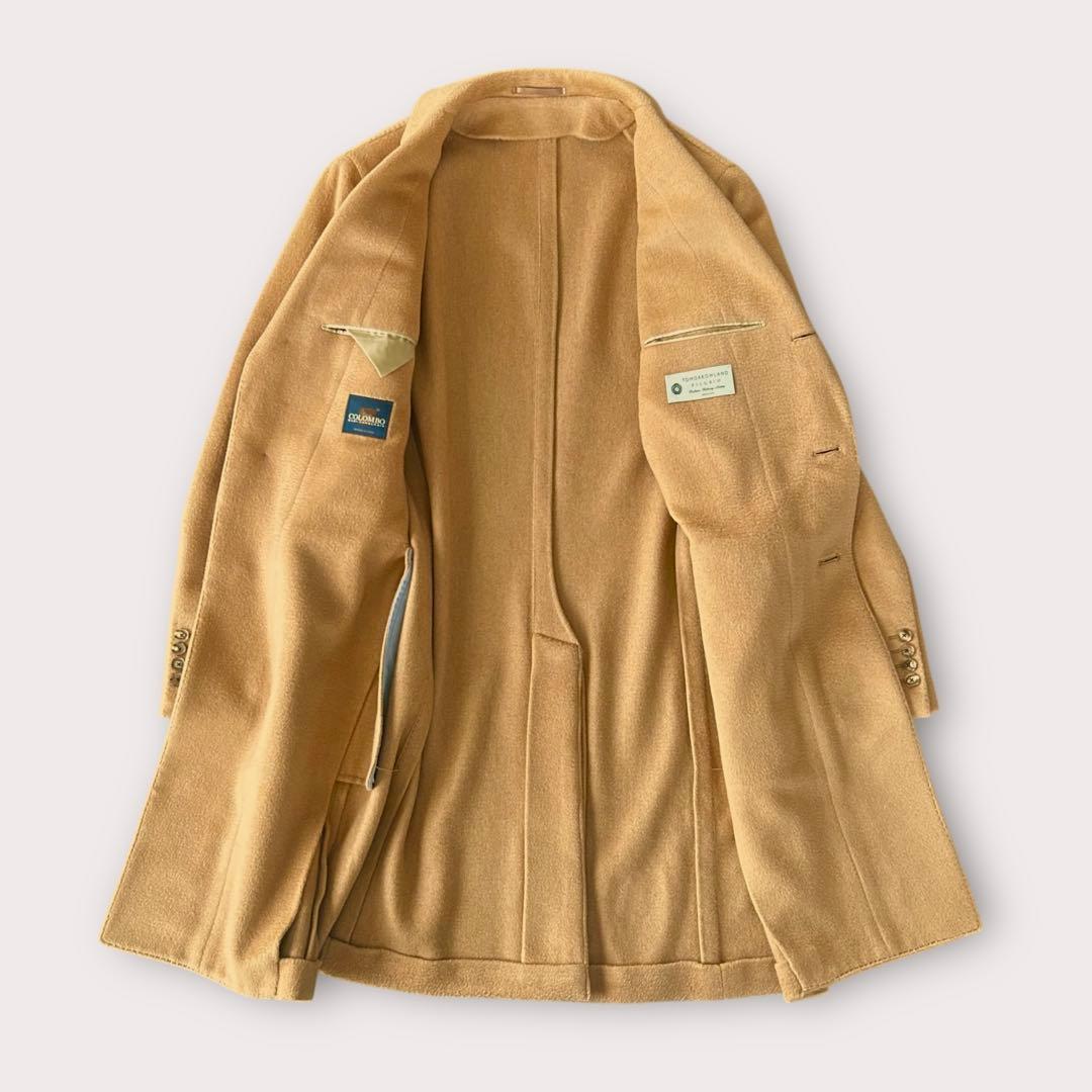 【超稀少】Tomorrowland キャメルヘア100％ チェスターコート 46