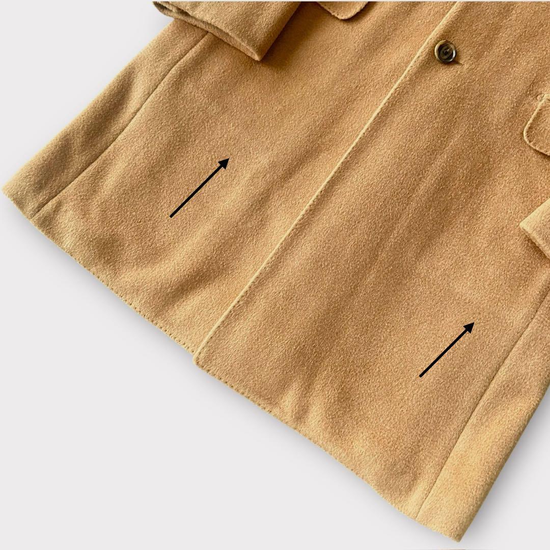 【超稀少】Tomorrowland キャメルヘア100％ チェスターコート 46