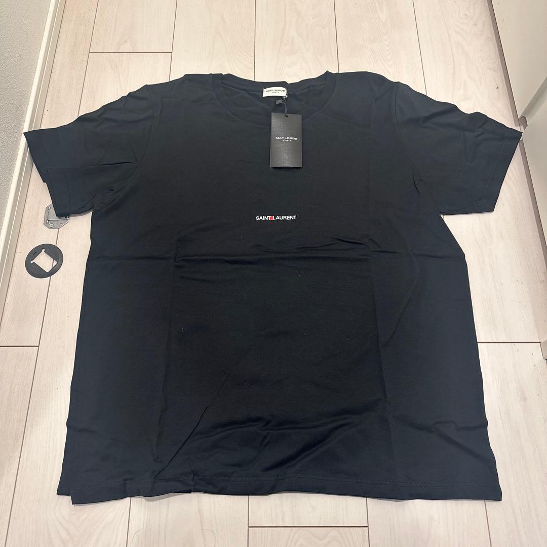 m*2様 【新品・未使用】SAINT LAURENT ブラック Tシャツ XL