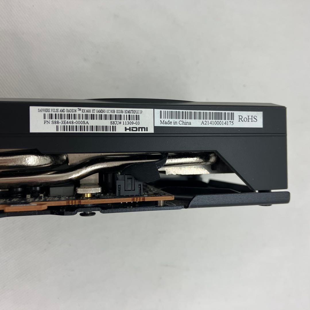 グラフィックボード・グラボ・ビデオカード SAPPHIRE PULSE AMD Radeon RX 6600 XT 121