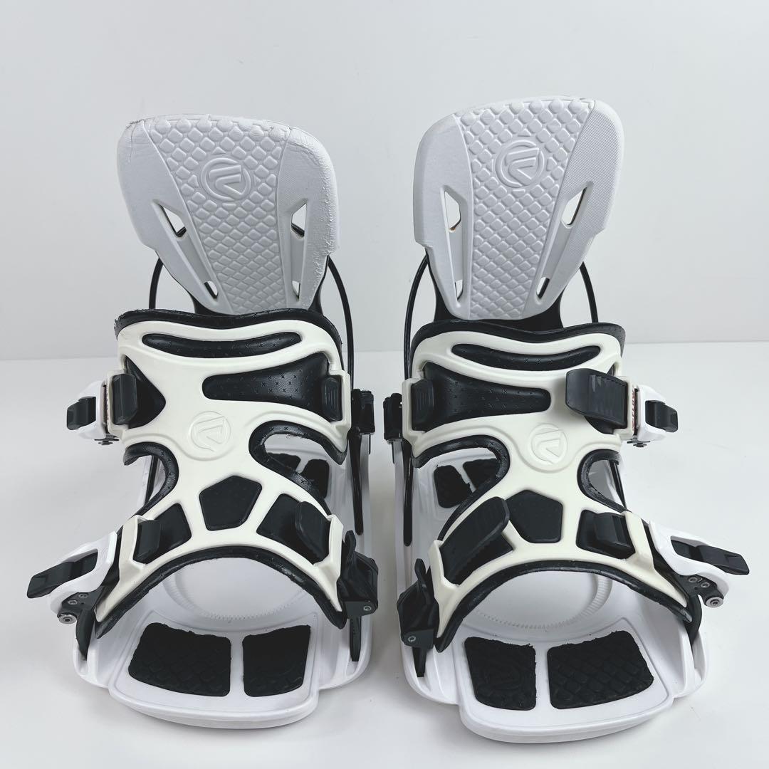 FLOW フロー スノーボード ビンディング ALPHA LG-Lホワイト
