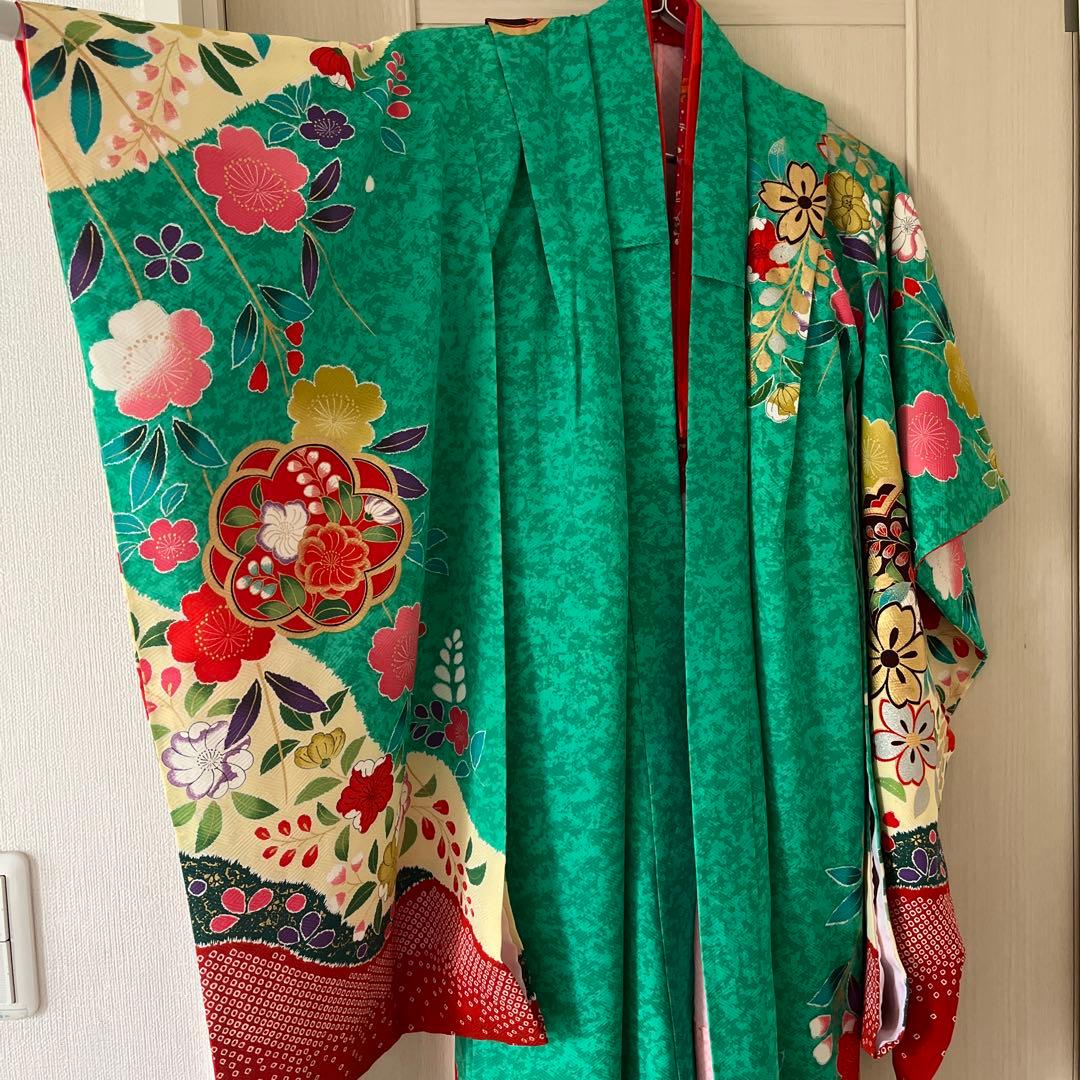 七五三　７歳　着物セット