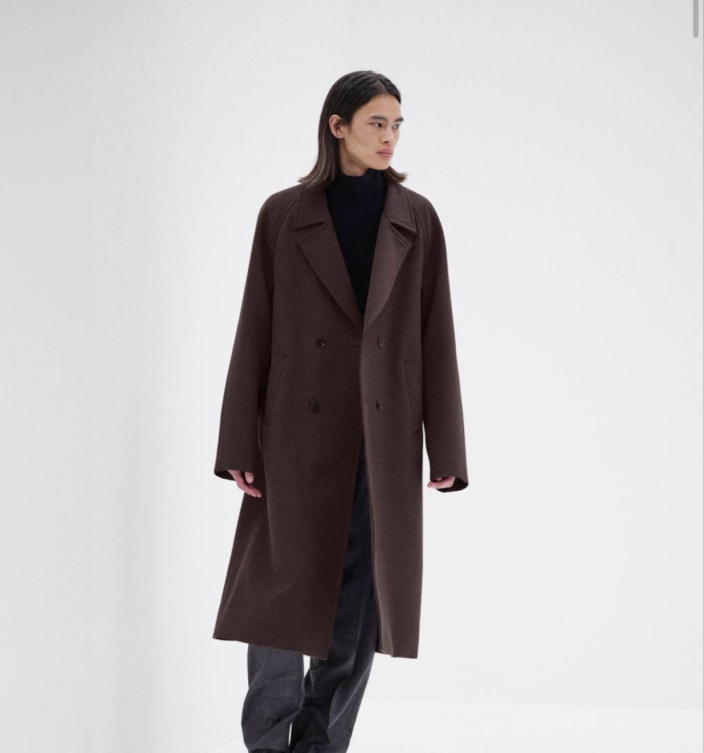 AURALEE TWISTED DOUBLE CLOTH COAT サイズ4