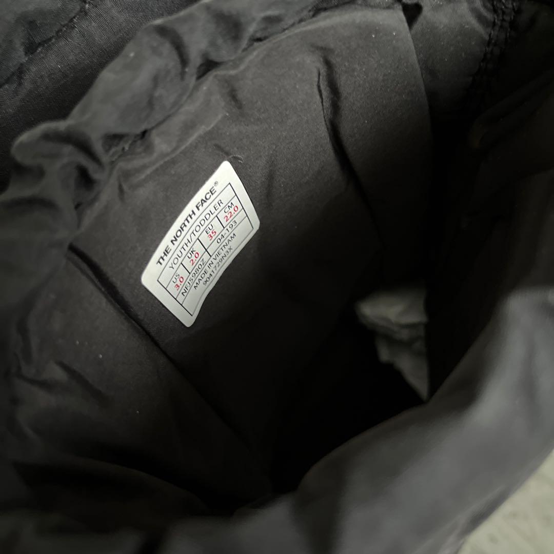 THE NORTH FACE 黒 スノーブーツ 22.0cm