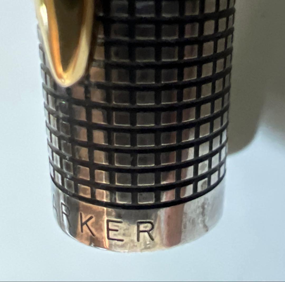 大幅値下げ‼️美品‼️PARKER シズレ 銀無垢ボディ 14K 初期型 付属品あり